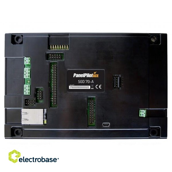Voltmeter | digital,mounting | 0÷40V | on panel | colour,LCD TFT 7" image 2