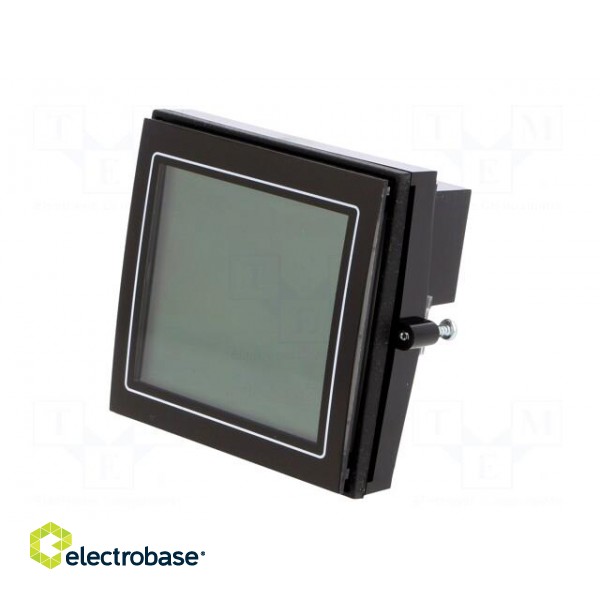 Voltmeter | digital,mounting,programmable | VDC: 0÷600V | on panel image 5