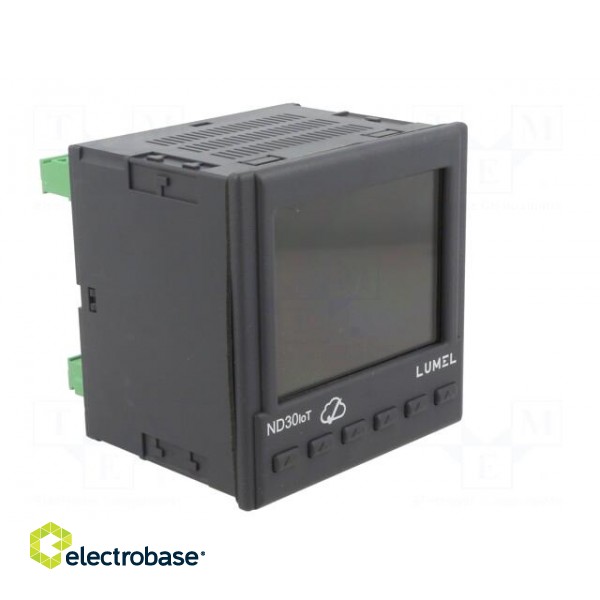 Meter: network parameters | digital,mounting | LCD TFT 3,5" | 1A,5A фото 8