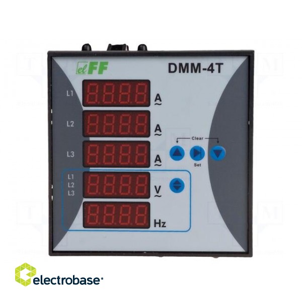 Meter: network parameters | on panel | digital,mounting | LED x5 image 1