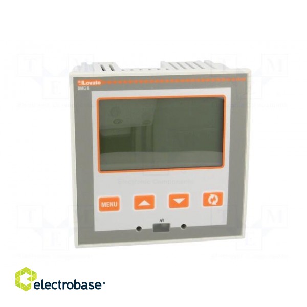 Meter | on panel | digital | VAC: 50÷720V | VAC accuracy: ±0,5% | LCD paveikslėlis 9