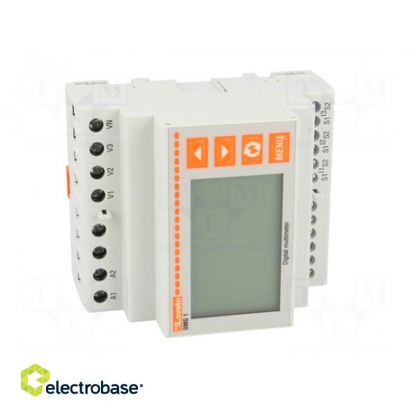 Meter: network parameters | for DIN rail mounting | LCD | DMG | 1A,5A image 9