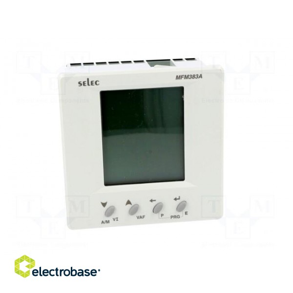 Meter: network parameters | on panel | digital,mounting | LCD image 9
