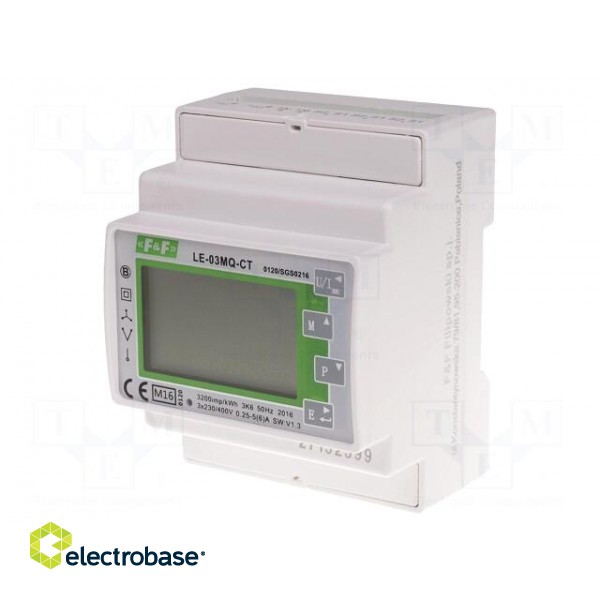 Counter | digital,mounting | for DIN rail mounting | LCD | Inom: 5A фото 4