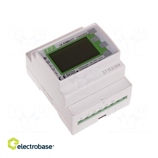 Counter | digital,mounting | for DIN rail mounting | LCD | Inom: 5A paveikslėlis 3