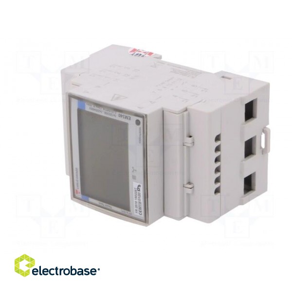 Electric energy meter | 230/400V | 65A | Network: three-phase | IP51 image 2