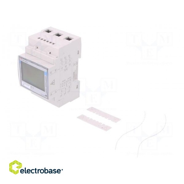 Electric energy meter | 230/400V | 65A | Network: three-phase | IP51 фото 1