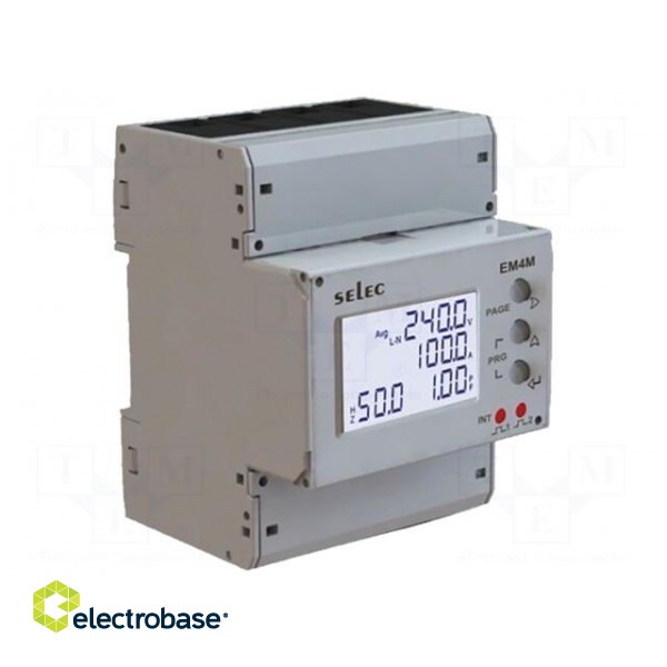 Counter | digital,mounting | for DIN rail mounting | LCD | 85÷265VAC