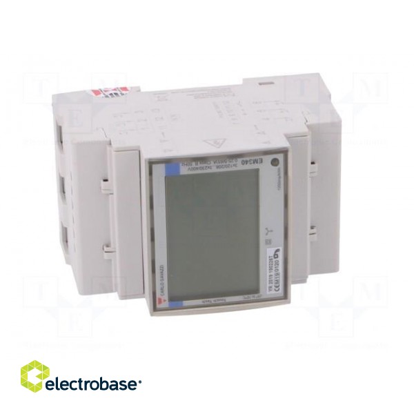 Electric energy meter | 230/400V | 65A | Network: three-phase | IP51 фото 9