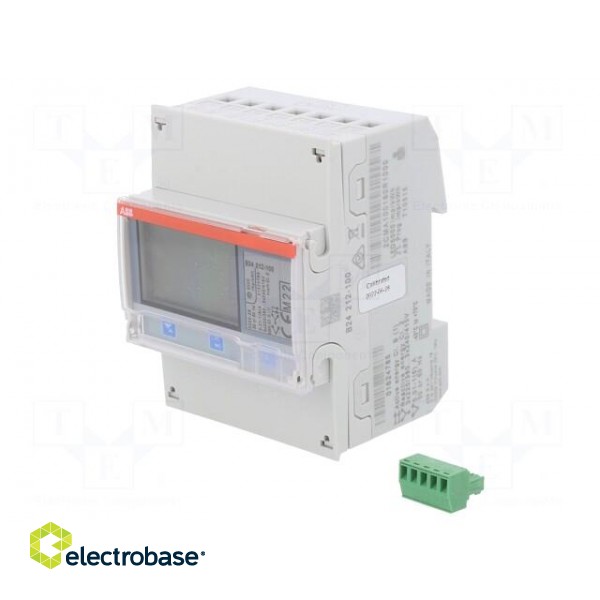 Counter | digital,mounting | for DIN rail mounting | three-phase фото 1