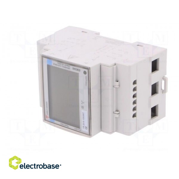 Electric energy meter | 230/400V | 65A | Network: three-phase | IP51 фото 2