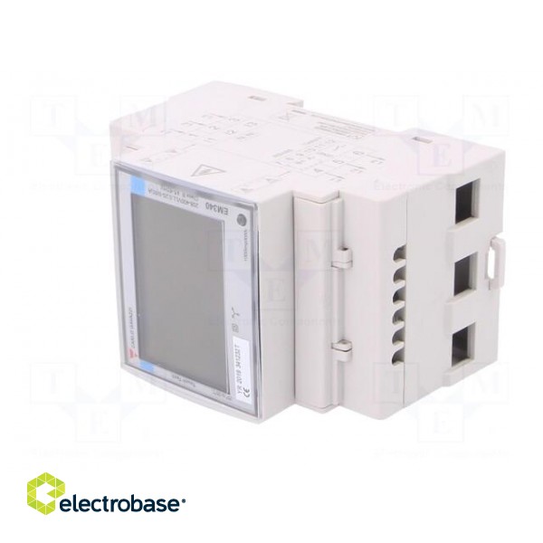 Electric energy meter | 230/400V | 65A | Network: three-phase | IP51 paveikslėlis 2