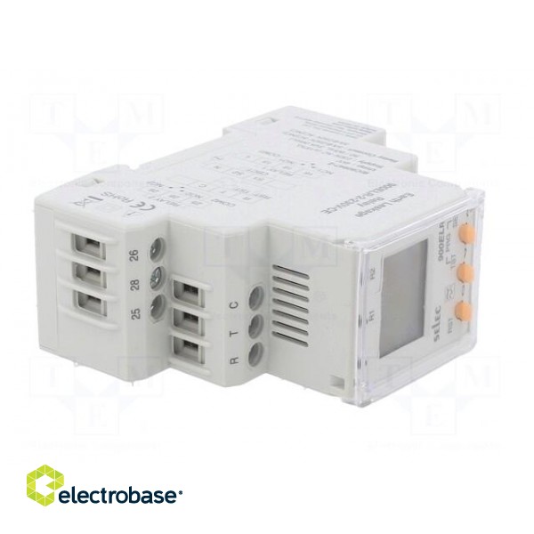 Meter: earth leakage Relay | digital | for DIN rail mounting | LCD фото 8