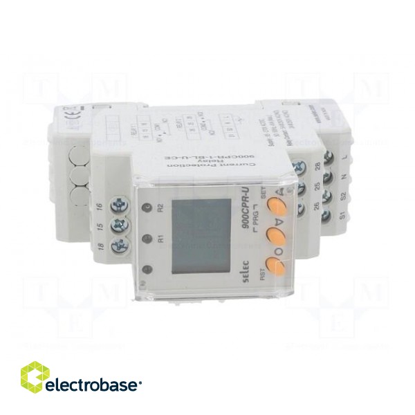 Meter: relay | digital | for DIN rail mounting | LCD | 3 digit | 0÷50°C image 9