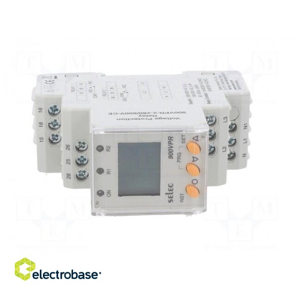 Meter: relay | digital | for DIN rail mounting | LCD | 3 digit | 0÷55°C image 9