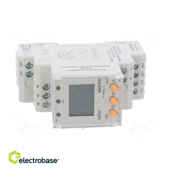 Meter: relay | digital | for DIN rail mounting | LCD | 3 digit | 230VAC image 9