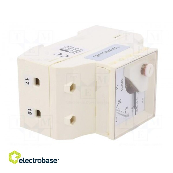 Ammeter | for DIN rail mounting | I AC: 0÷15A | True RMS | Class: 1.5 image 9