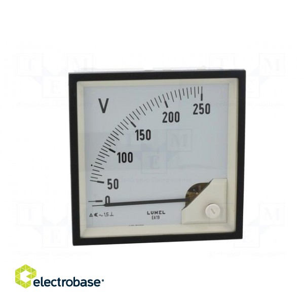 Ammeter | on panel | I AC: 0÷100A | True RMS | Class: 1.5 | 40÷72Hz | 600V image 10