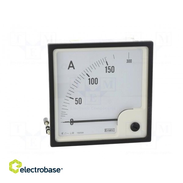 Amperometer | analogue | mounting | on panel | I AC: 0/150÷300A фото 10