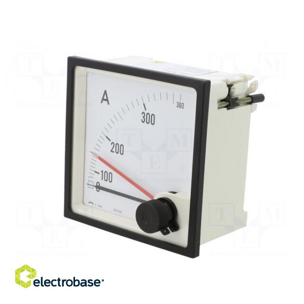 Amperometer | analogue | mounting | on panel | I AC: 0/300÷360A image 3