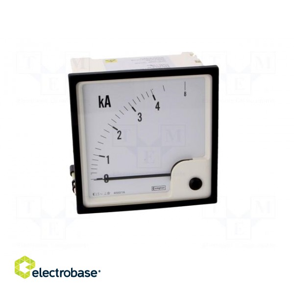 Amperometer | analogue | mounting | on panel | I AC: 0/4÷8kA | True RMS image 10