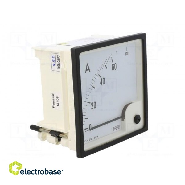 Amperometer | analogue | mounting | on panel | I AC: 0/60÷120A image 9
