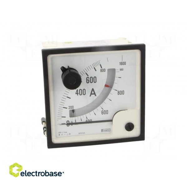 Amperometer | analogue | mounting | on panel | Class: 1,5 | Iin: 5/6/10A image 10