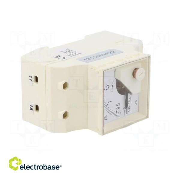 Ammeter | for DIN rail mounting | I AC: 0÷1.5A | True RMS | Class: 1.5 image 9
