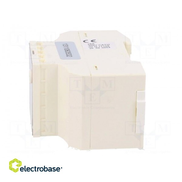 Ammeter | for DIN rail mounting | I AC: 0÷25A | True RMS | Class: 1.5 фото 4
