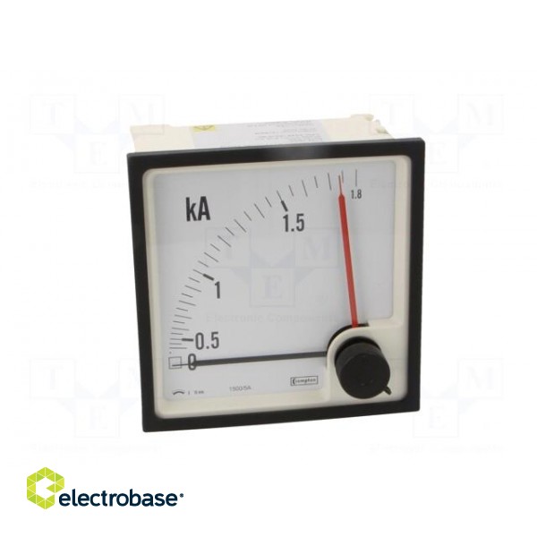 Amperometer | analogue | mounting | on panel | I AC: 0/1,5÷1,8kA image 10