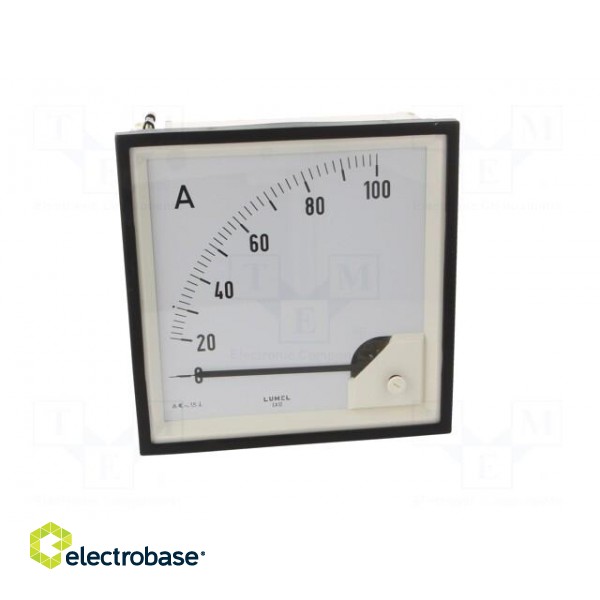 Ammeter | on panel | I AC: 0÷100A | True RMS | Class: 1.5 | 40÷72Hz | 600V image 10