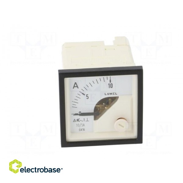 Ammeter | on panel | I AC: 0÷10A | True RMS | Class: 1.5 | 40÷72Hz | 300V image 10