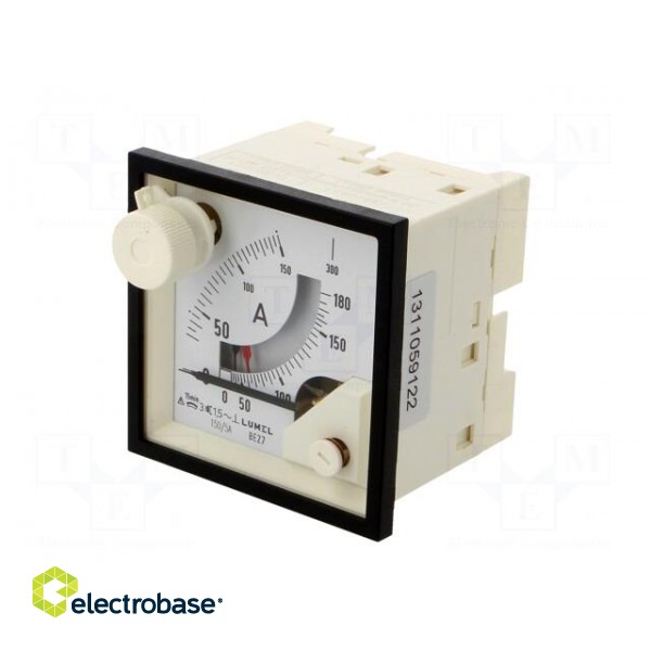 Ammeter | on panel | I AC: 0÷150A | Features: working position 90° image 3