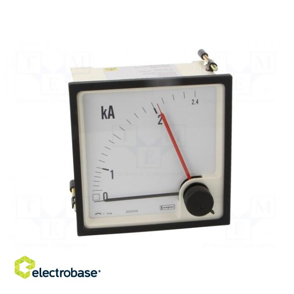 Amperometer | analogue | mounting | on panel | I AC: 0/2÷2,4kA image 10