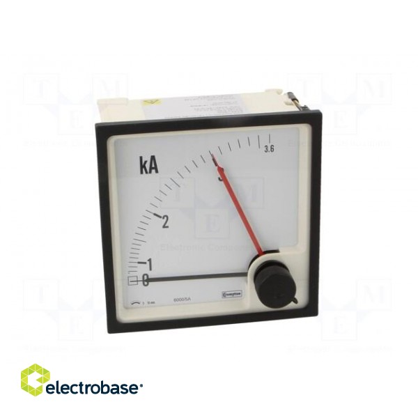 Amperometer | analogue | mounting | on panel | I AC: 0/3÷3,6kA image 10