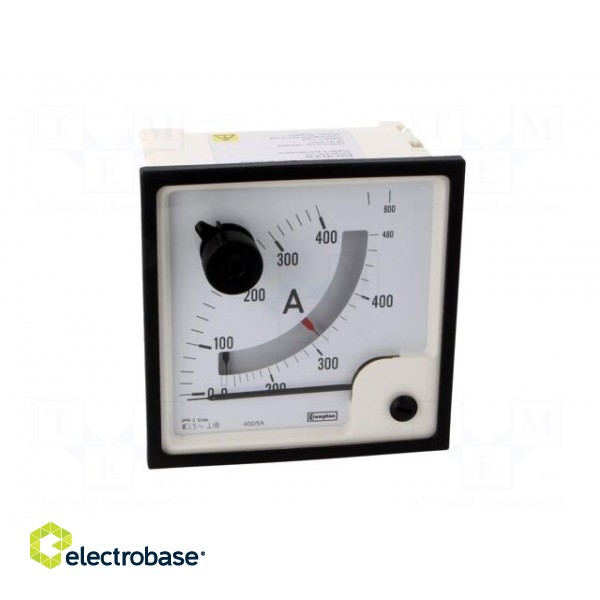 Amperometer | analogue | mounting | on panel | Class: 1,5 | Iin: 5/6/10A фото 10