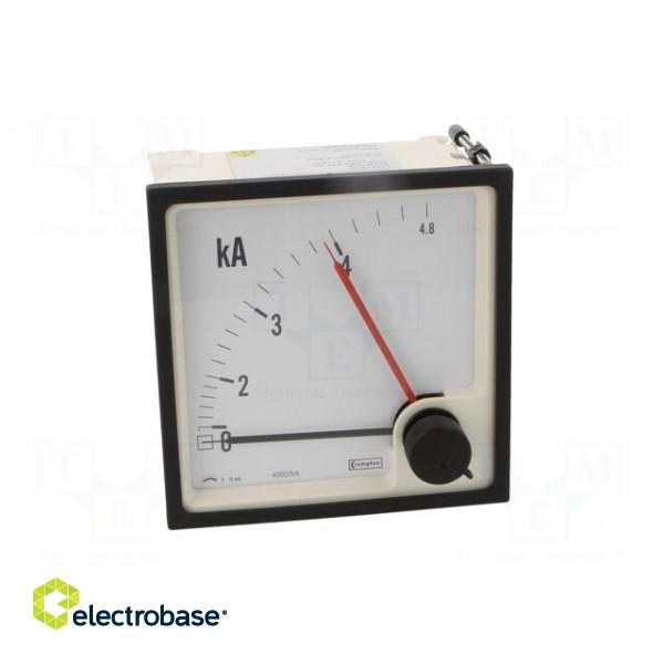 Amperometer | analogue | mounting | on panel | I AC: 0/4÷4,8kA image 10