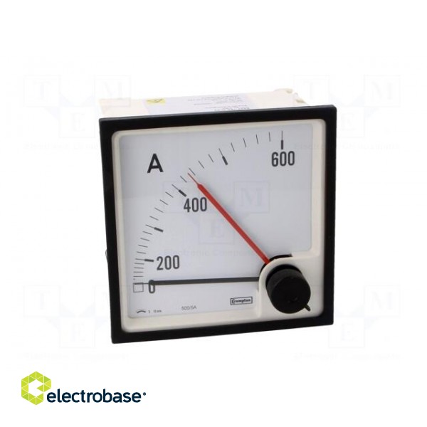 Amperometer | analogue | mounting | on panel | I AC: 0/500÷600A image 10