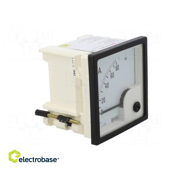 Amperometer | analogue | mounting | on panel | I AC: 0/80÷160A image 9