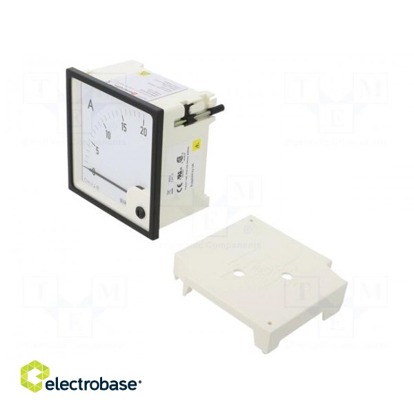 Amperometer | analogue | mounting | on panel | I DC: 0÷20A | Class: 1,5 фото 1