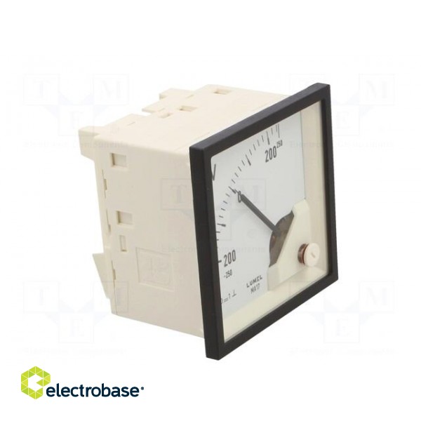 Ammeter | on panel | I DC: -50÷0A,0÷50A | Class: 1.5 | Length: 61mm image 8
