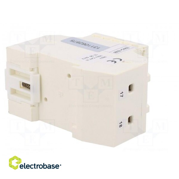 Voltmeter | for DIN rail mounting | 0÷250V | Class: 1.5 | True RMS image 7