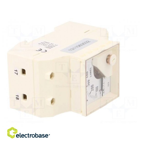 Voltmeter | for DIN rail mounting | 0÷400V | Class: 1.5 | True RMS image 9