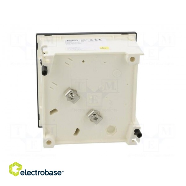 Voltmeter | analogue | on panel | VDC: 0÷30V | Class: 1,5 | 96x96mm image 6