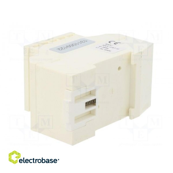 Voltmeter | for DIN rail mounting | 0÷500V | Class: 1.5 | True RMS paveikslėlis 5