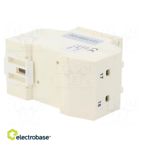 Voltmeter | for DIN rail mounting | 0÷500V | Class: 1.5 | True RMS image 7