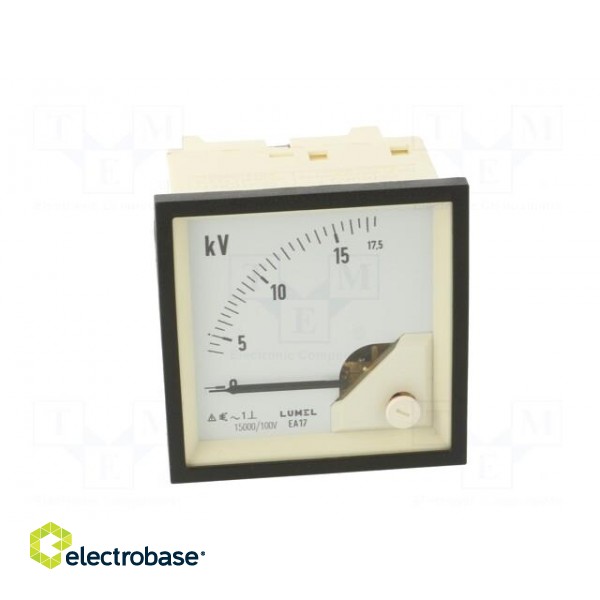 Voltmeter | on panel | VAC: 0÷15kV | Class: 1.5 | True RMS | 40÷72Hz фото 10