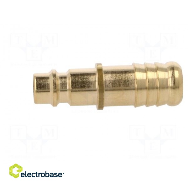 Plug-in nozzle EURO | with bushing | Mat: brass | Connection: 13mm фото 3