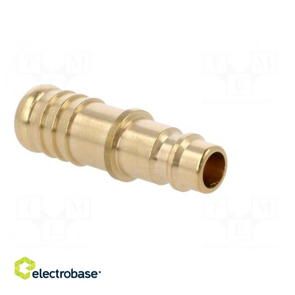 Plug-in nozzle EURO | with bushing | Mat: brass | Connection: 13mm paveikslėlis 8