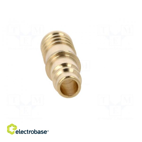 Plug-in nozzle EURO | with bushing | Mat: brass | Connection: 13mm image 9